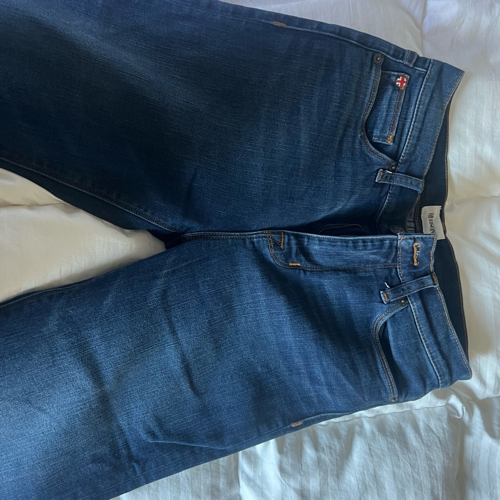 Hudson Jeans Women’s Blair Super Skinny dark/medium wash size 28
